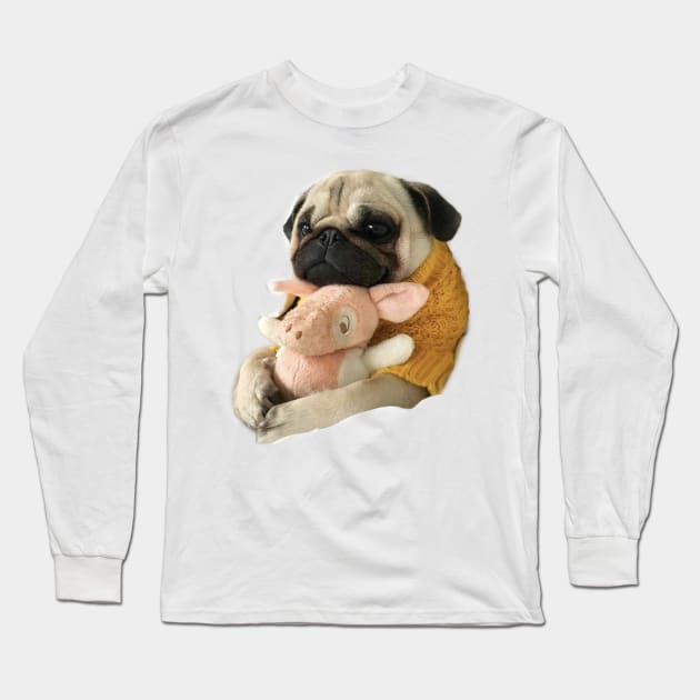 Pug Pet Dog Long Sleeve T-Shirt by ngoclucbkhn